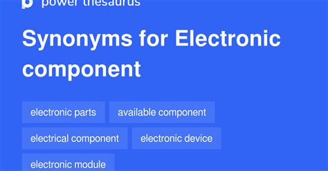 synonyms for electronic|Synonyms of ELECTRONIC .